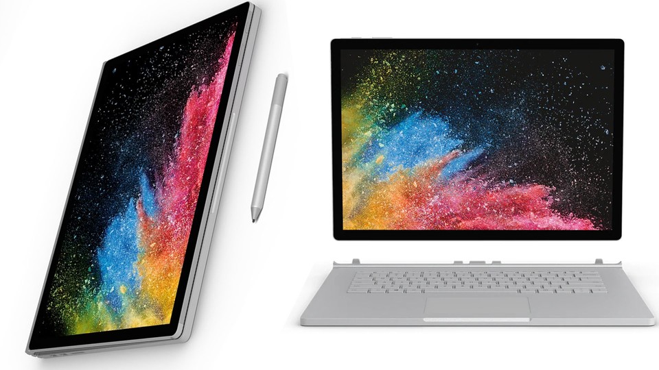 Das Surface Book 2 ist einzigartig - der Bildschirm ist komplett abnehmbar.