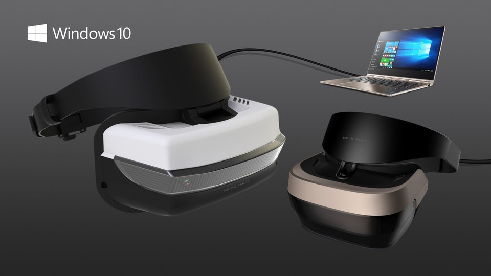 Microsoft macht in VR mit eigenen Geräten - allerdings von Drittanbietern wie Lenovo.