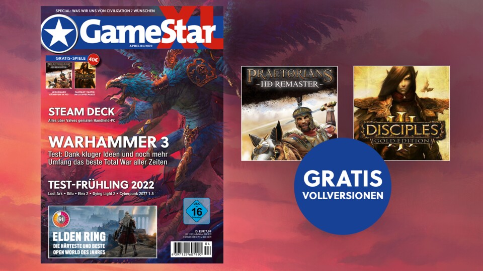 Die neue GameStar. Ab dem 16.03. im Handel.