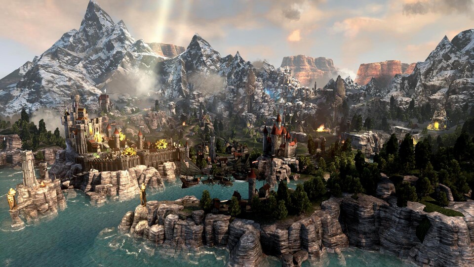 Dank der Unreal Engine 3 sehen die 3D-Umgebungen ziemlich schick aus. Ein Editor wird übrigens mitgeliefert. 