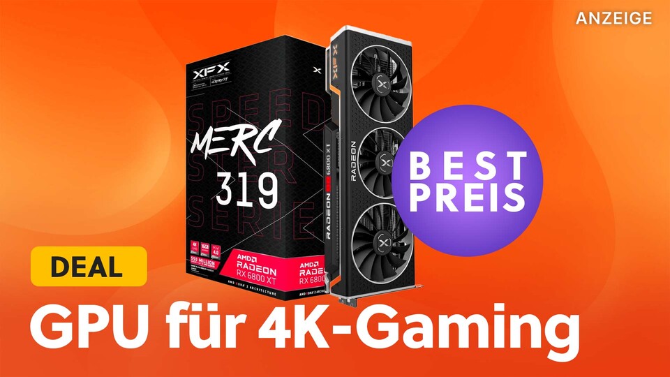 Eine bezahlbare Grafikkarte fürs Spielen in 4K.