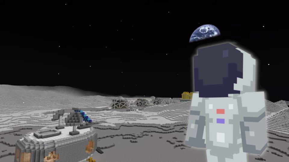 Dank der JAXA ist es möglich, einen Bereich des Mondes in Minecraft zu erkunden, der auf realen, wissenschaftlichen Daten basiert.
