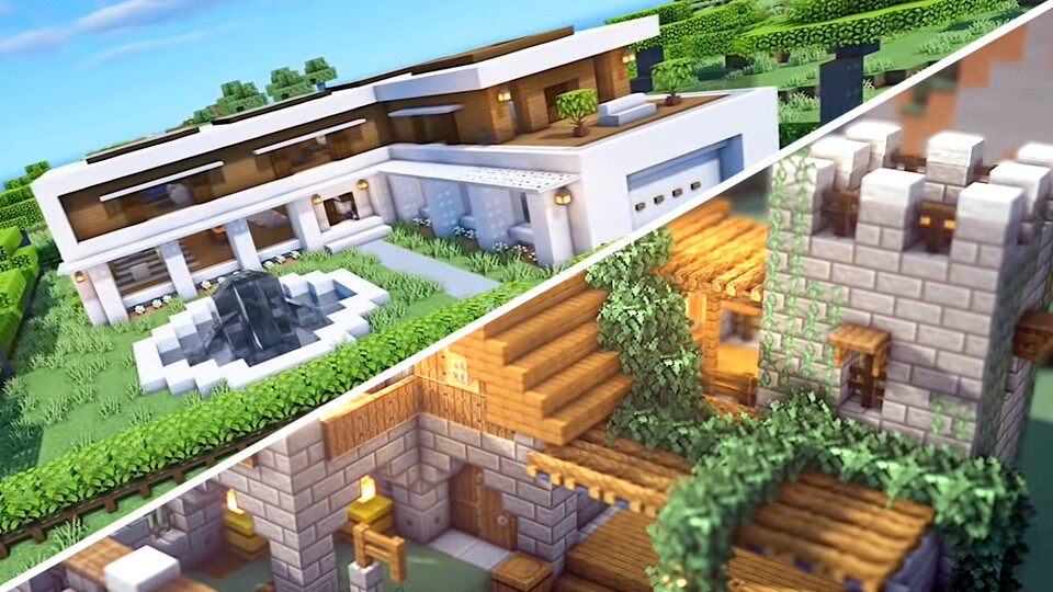 Häuser Bauen In Minecraft Die Besten Tutorials Und Tipps 1280
