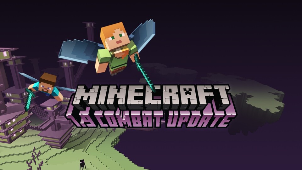 Das Combat-Update hebt Minecraft auf die Version 1.9 und ändert vor allem das Kampfsystem. Endlich kann die eigene Figur in jeder Hand einen Gegenstand oder eine Waffe halten.