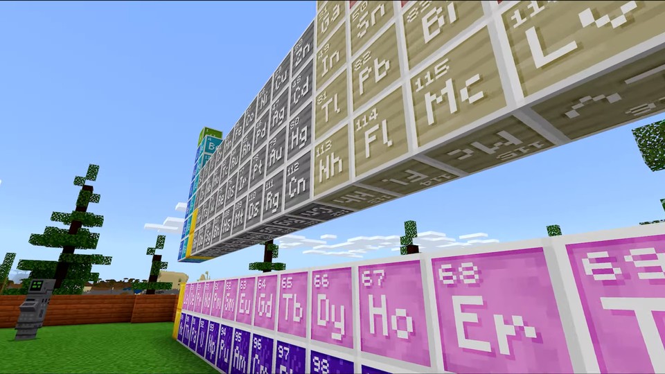 Minecraft: The Education Edition for teachers and students introduces itself in the trailer