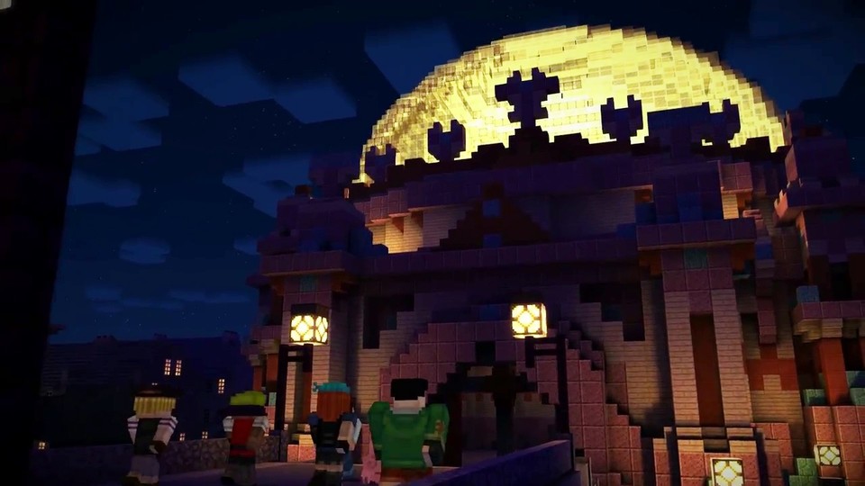 Ein Render-Trailer zeigt auf der Minecon 2015 erste Spielszenen aus Minecraft: Story Mode.