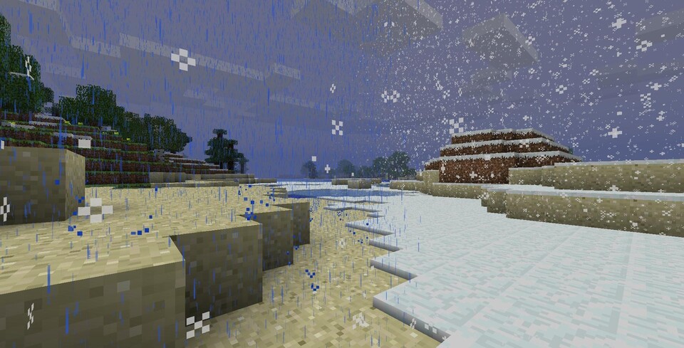 Der erste Screenshot aus der Beta-Version 1.5 von Minecraft.