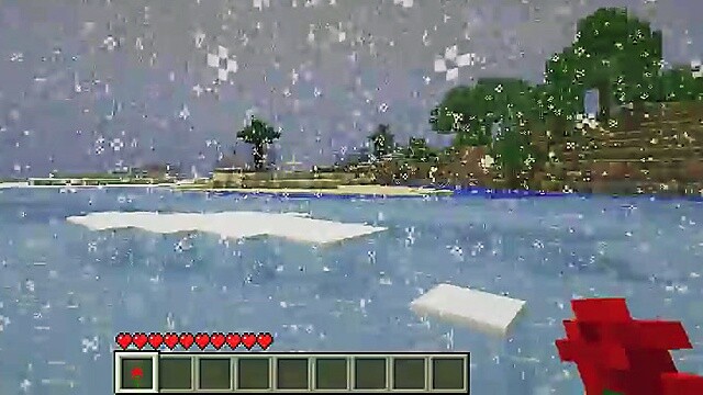 Ab sofort schneit es im Sandbox-Spiel Minecraft - dem Patch 1.5 sei Dank.