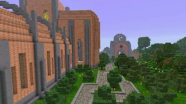 Minecraft: Minestar-Kathedrale im Zeitraffer