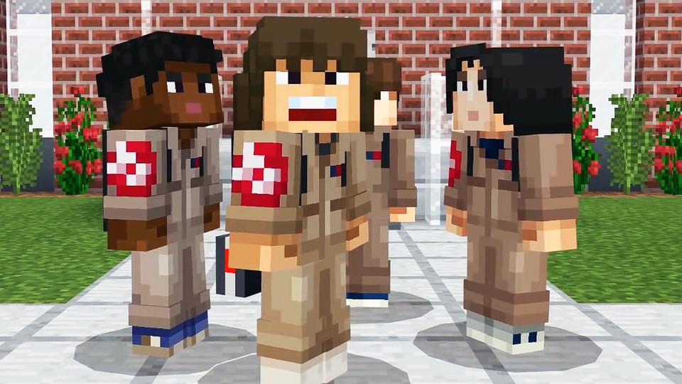Minecraft - Trailer: So sehen die Stranger-Things-Kostüme aus