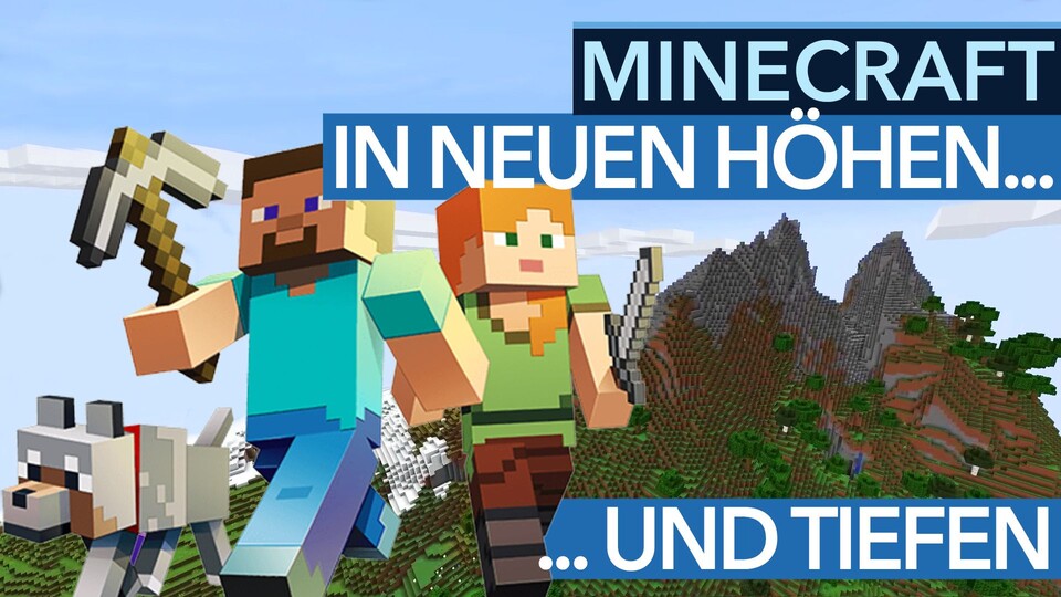 Minecraft - Jetzt ist der Klötzchen-Klassiker wieder richtig spannend!