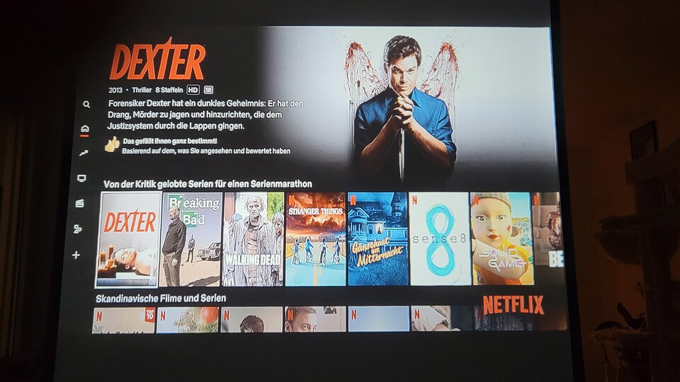 Das Bild ist schärfer, die Farben echter.