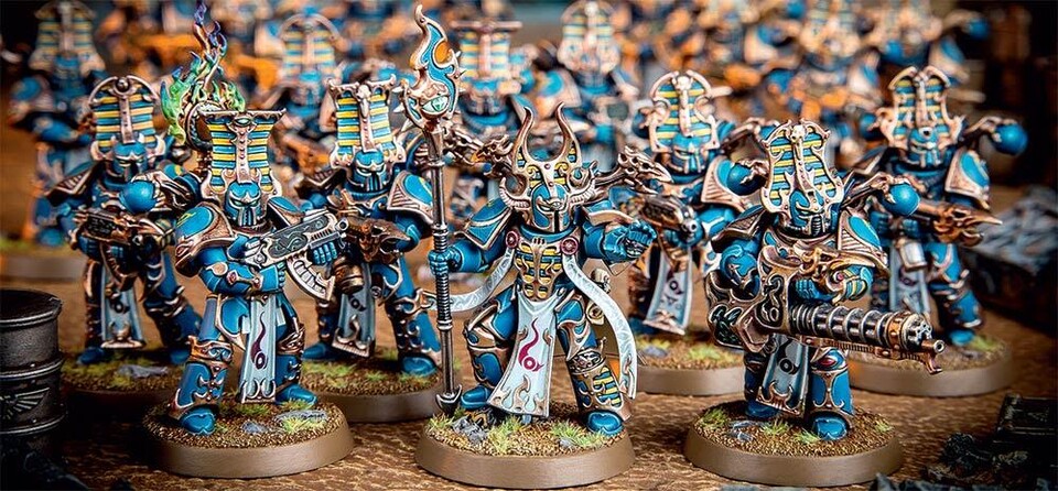 Die Fraktion der Thousand Sons besteht schon seit den Anfängen der Tabletop-Vorlage in den 80ern. Bildquelle: Games Workshop
