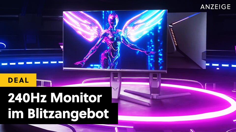 Minifire MFG27F6Q Pro überzeugt mit purer Preis-Leistung: 240Hz, WQHD und das auf einer Diagonale von 27 Zoll.