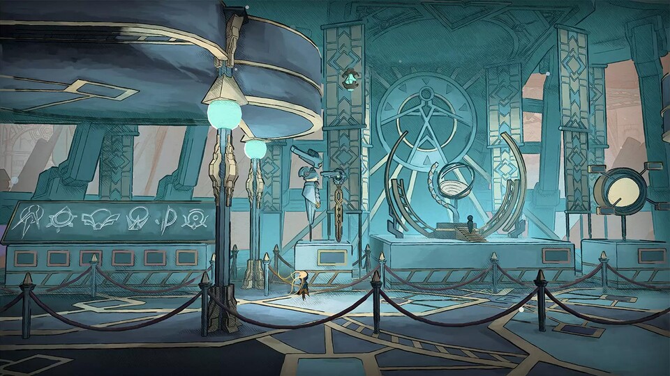 Die Welt erinnert an wunderschöne Wasserfarben-Gemälde und verleihen dem Spiel einen ganz eigenen Charme!