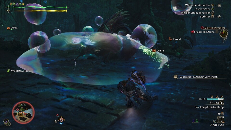 Wir sind neidisch – so große Seifenblasen kriegen wir nie hin!