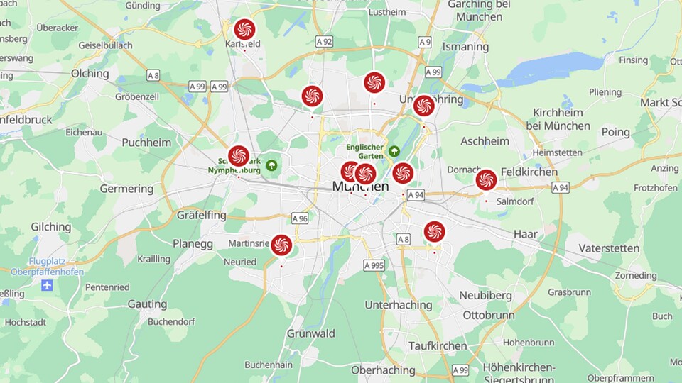 Allein in München gibt es mehr als 10 Stores! Sucht euch schnell einen in eurer Nähe raus!