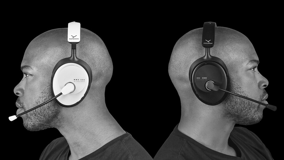 Das MMX 230 Wireless gibt es in Schwarz und Weiß.