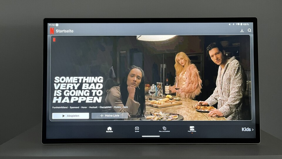 Streamingdienste wie Netflix könnt ihr nativ als App nutzen.