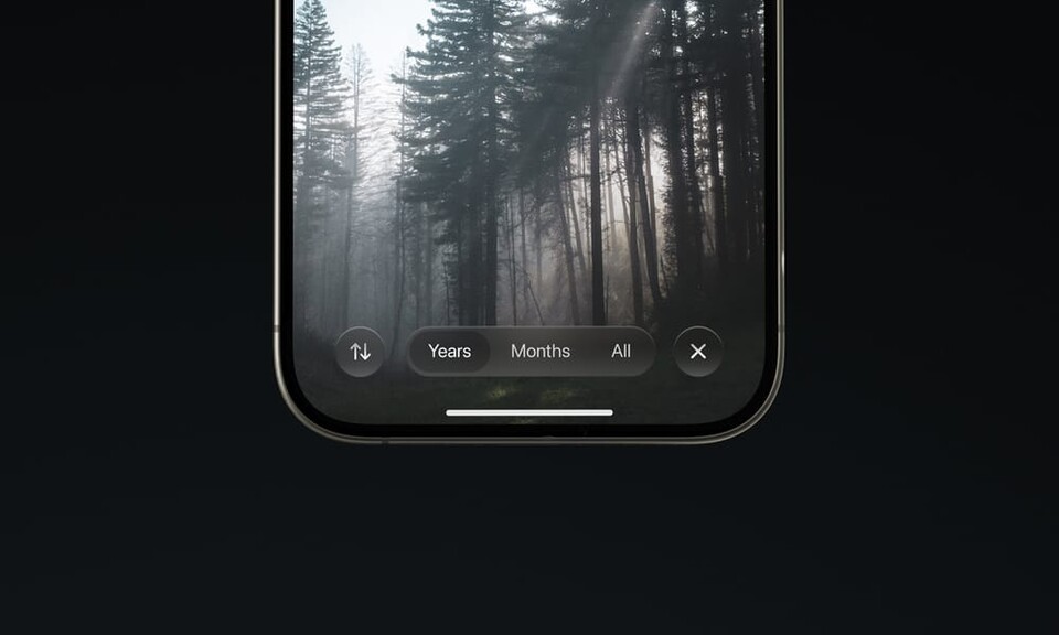 So könntet die neue schwebende Menüleiste von iOS 26 aussehen. (Bildquelle: Sebastian de With)