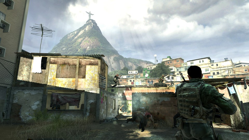 Die Grafikengine von Modern Warfare 2 wurde leicht verbessert -- für mehr Realismus und Atmosphäre sollen etwa Zivilisten sorgen.