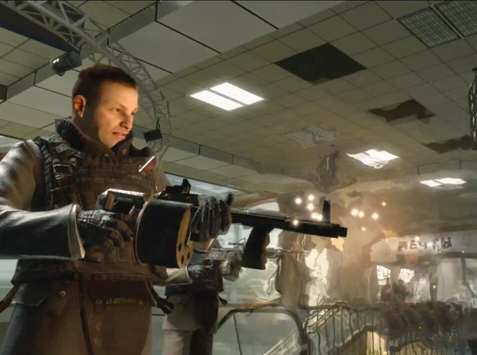 Terroristen feuern in Modern Warfare 2 an einem Flughafen auf Zivilisten.