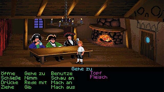 The Secret of Monkey Island: In der Scumm Bar fing alles an. Der junge Guybrush wird zum Piraten.
