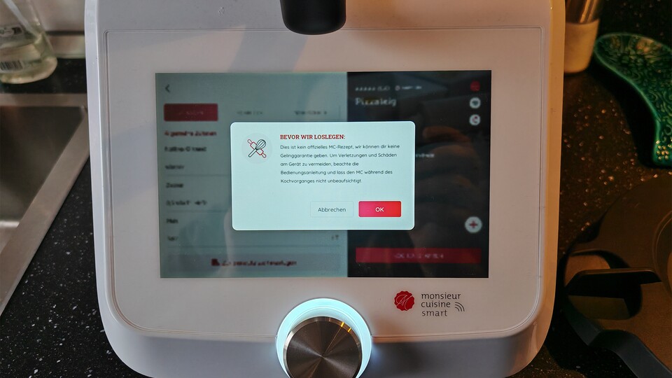 Ist ein Rezept nicht von der Redaktion zertifiziert, gibt’s noch mal eine Erinnerung. (Bildquelle: Maxe S., GameStar)