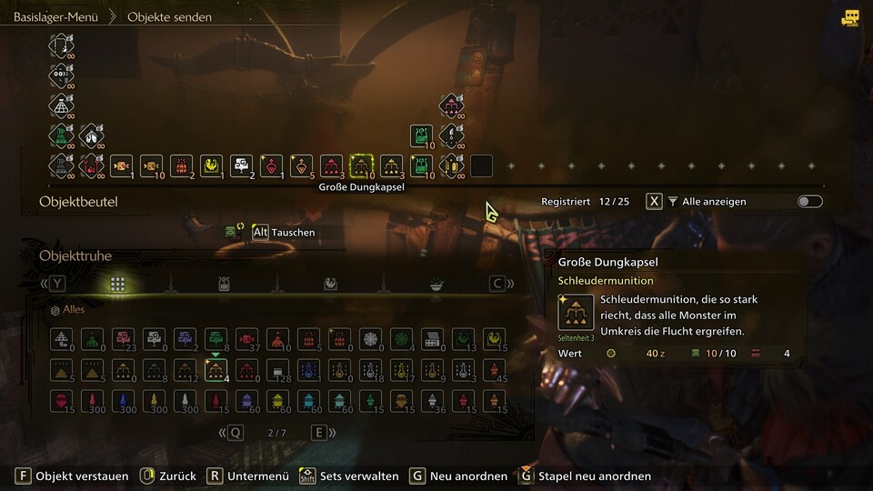 Hier findet ihr alle Items des Allrounders – einfach zum Nachbauen.