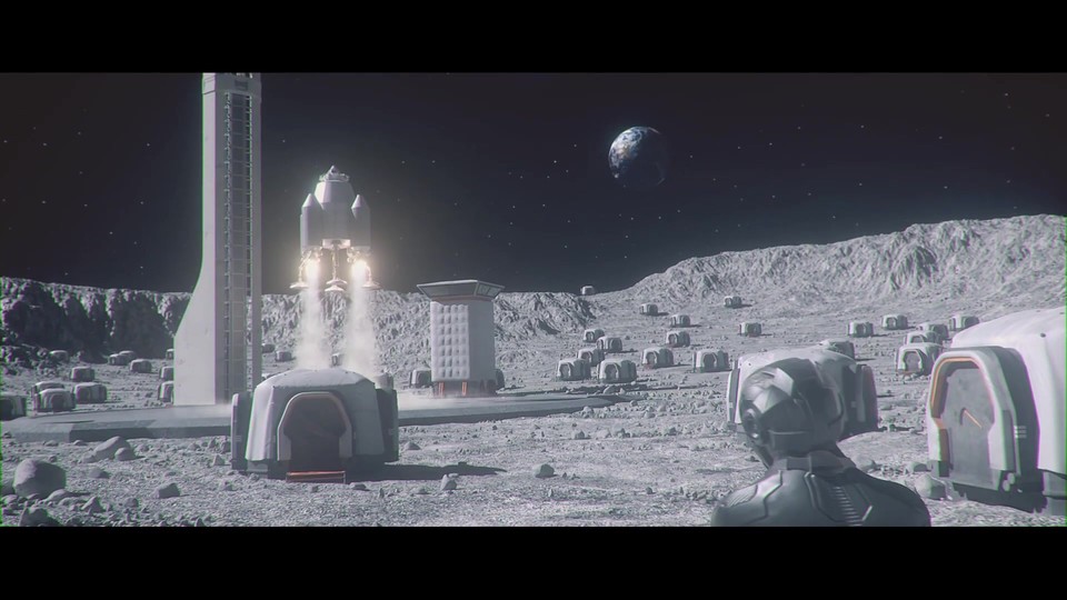 Moon Village - Trailer stimmt auf Besiedlung des Mondes ein