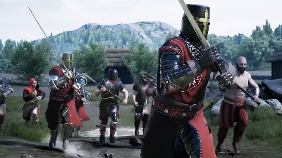 In Mordhau nehmen wir an riesigen Multiplayer-Schlachten im Mittelalter Teil. 
