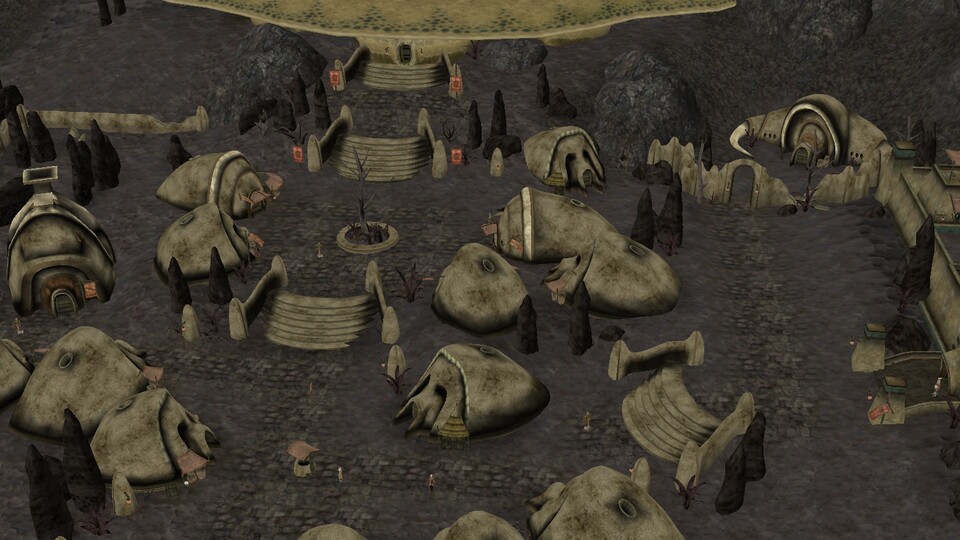 Update 4.9 für Morrowind: Rebirth überarbeitet unter anderem die Stadt Ald'ruhn.