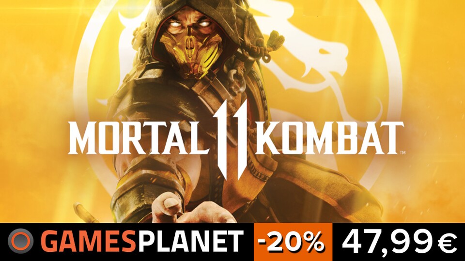 Mortal Kombat 11 - Jetzt mit 20% Rabatt vorbestellen.