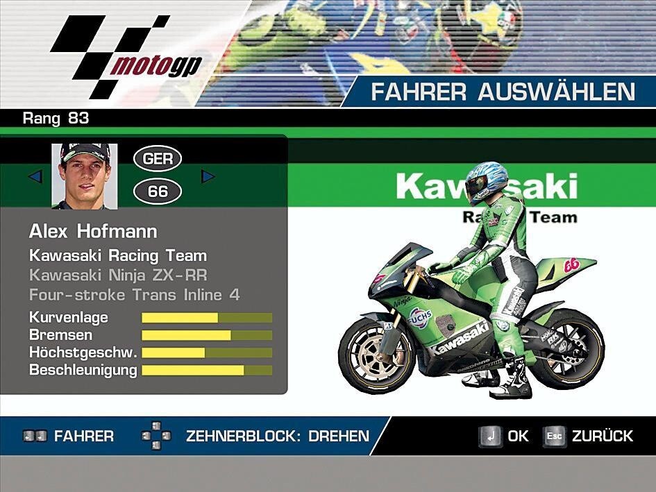 Alex Hofman ist der einzige deutsche MotoGP-Fahrer.