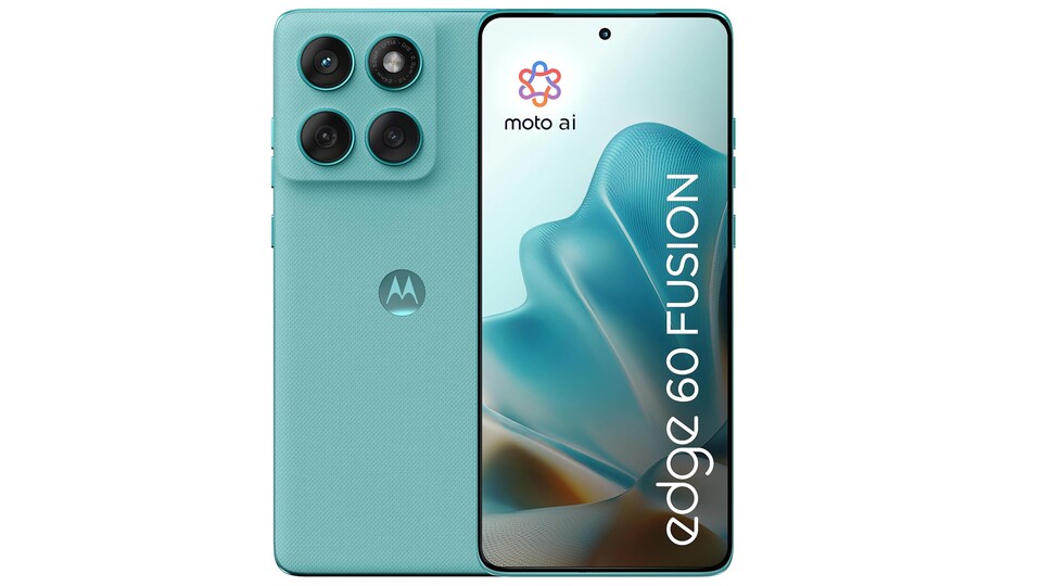 Das Motorola Edge 60 Fusion in erfrischender Amazonite-Farbe ist definitiv eines der schönsten Smartphones in der günstigen Einsteigerklasse!