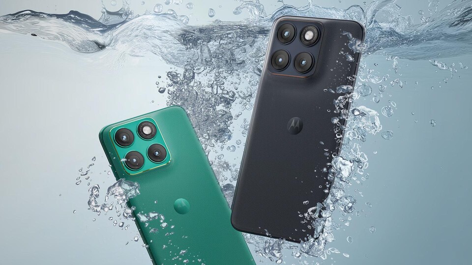 Das Motorola Edge 70 Fusion ist nach IP68- und IP69-Standards zertifiziert und damit optimal gegen die Elemente geschützt.