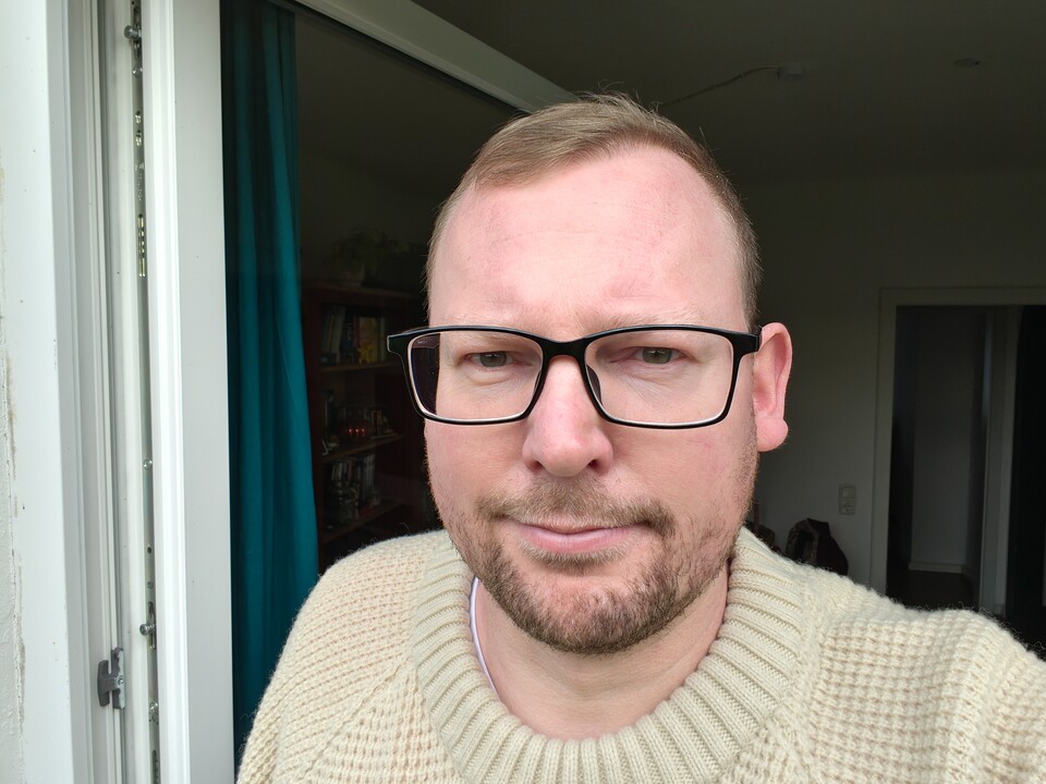 Bei direktem Tageslicht