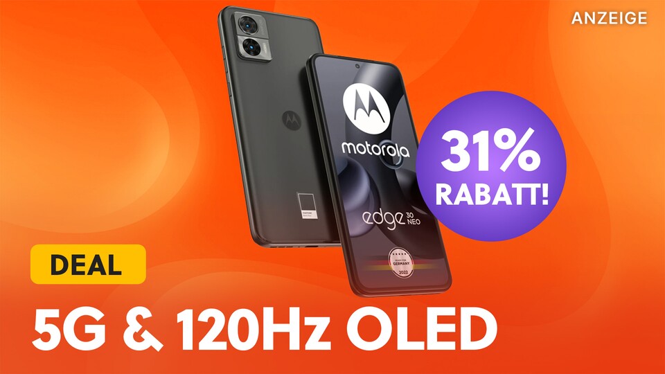 Ein echter Smartphone-Geheimtipp: Das Motorola Edge 30 Neo mit über 100€ Rabatt im MediaMarkt-Angebot!
