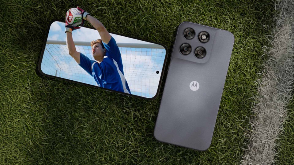 Satte Farben und tiefe Schwarzwerte: Das riesige 6,78-Zoll-OLED-Display des Moto g67 ist dank Gorilla Glass 7i optimal gegen Stürze und fiese Kratzer geschützt.