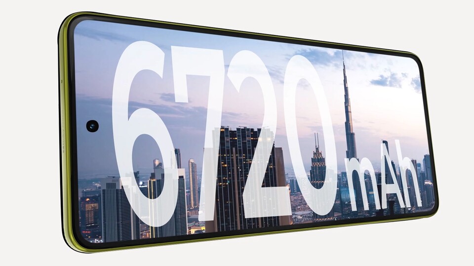 Hält locker zwei Tage durch: Der 6.720 mAh starke Akku bringt euch mühelos durch den Alltag.