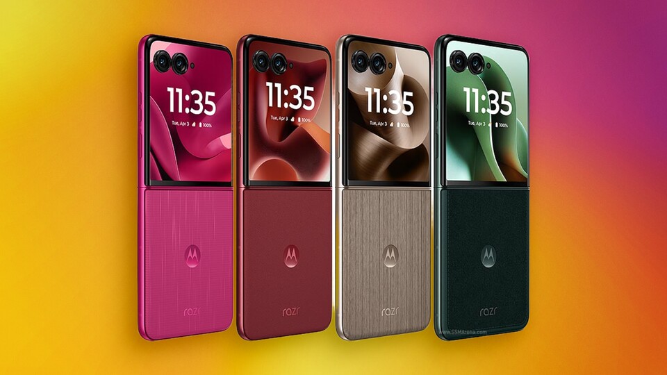 Die Razr-Serie von Motorola ist Samsungs größeter Konkurrent bei den Flip-Handys. (Bildquelle: Motorola)