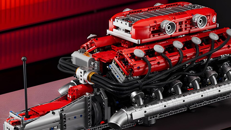 Selbst die Spritzufuhr lässt sich detailgetreu nachbauen – Dieses Set überzeugt wirklich auf ganzer Linie.