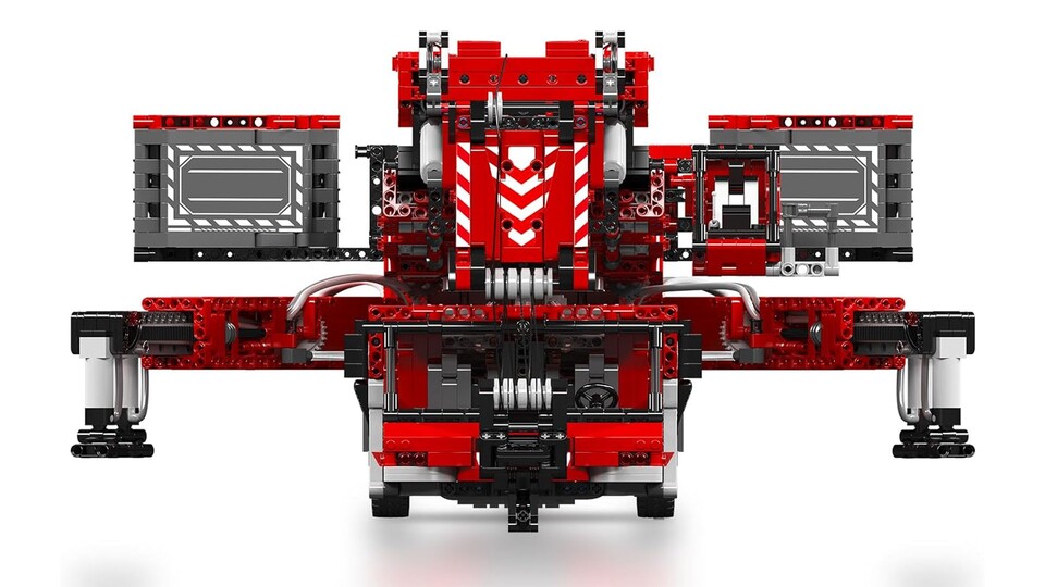 Dieser Koloss erreicht eine Gesamtlänge von 1,2 Metern und der Ausleger kann sich auf 1,6 Meter strecken.