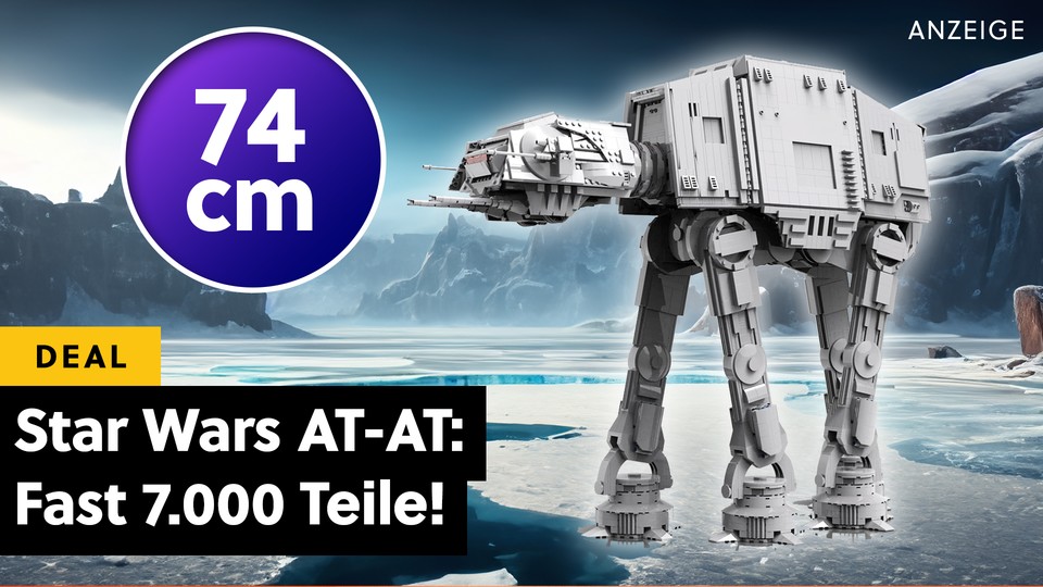 With this set you can scare the rebel scum: Almost 7,000 pieces, over 70 centimeters long and almost half a meter high - that's how it has to be!