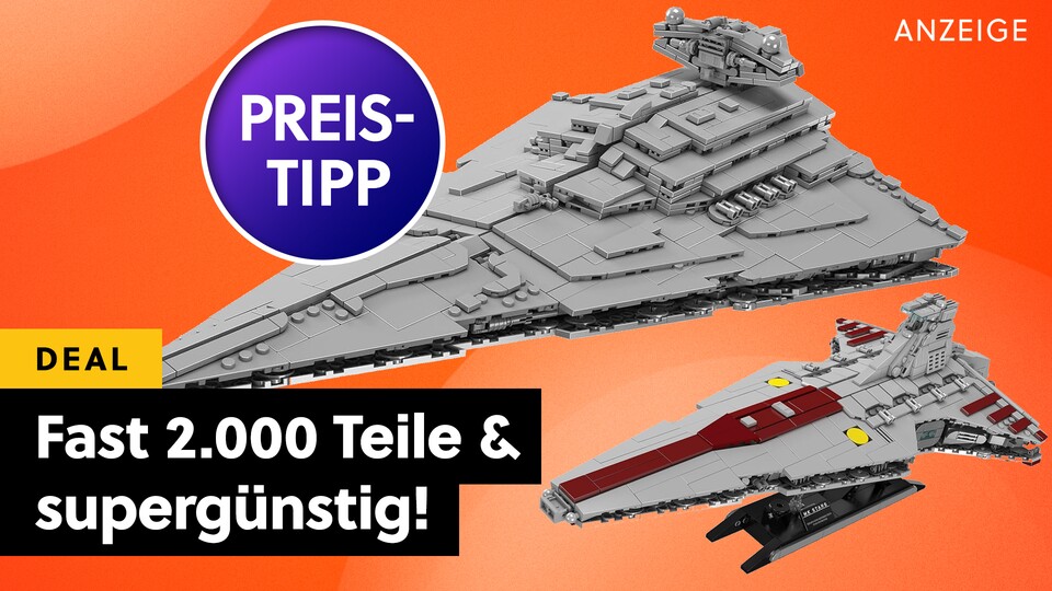 LEGO Star Wars kann einpacken: Die Sternenzerstörer von Mould King haben das vielfach bessere Preis-Leistungs-Verhältnis!