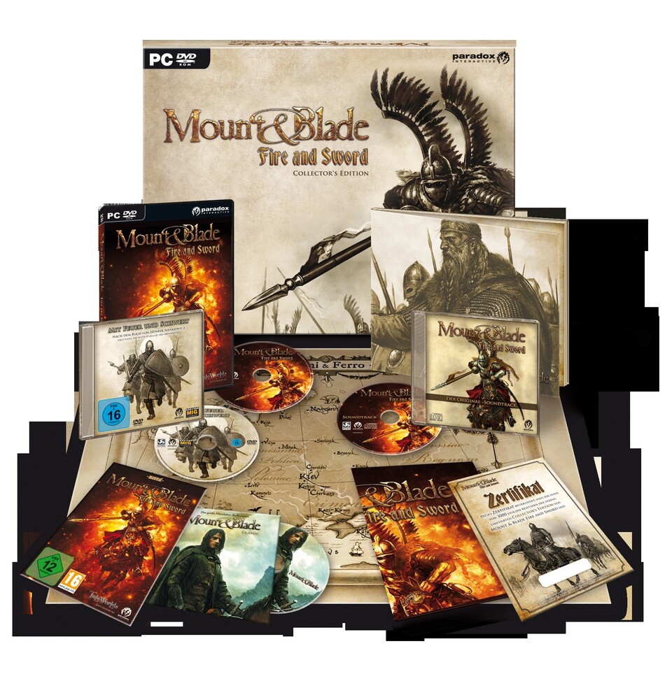 Release der Collector's Edition von Mount & Blade: Fire and Sword ist am 6. Mai 2011.