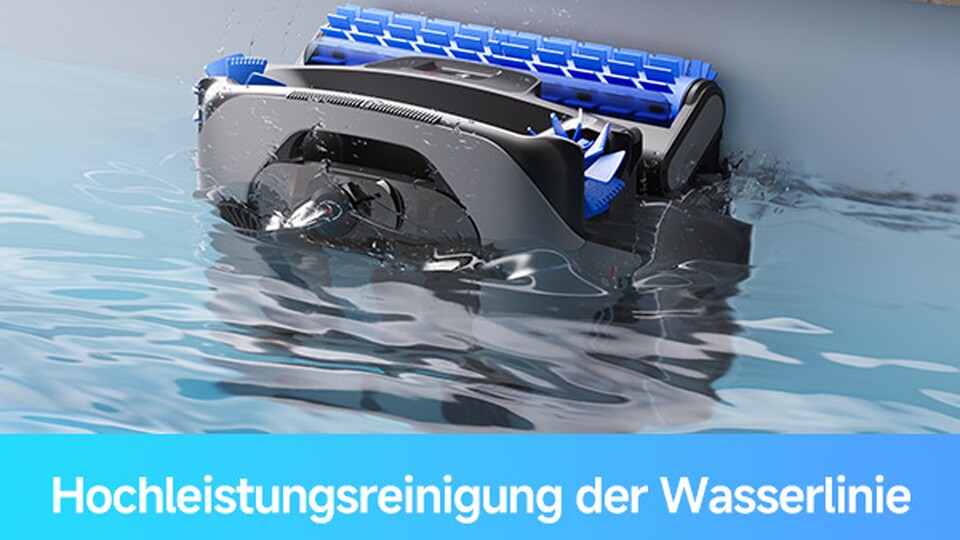 Der Mova Rover X10 bringt eine Vielzahl cooler Neuheiten mit sich – neben 4 Turbinenmotoren und Unterwasser-LDS auch 7-in-1-Power OMNI Clean.