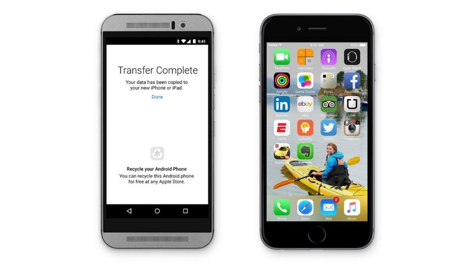 Die Move to iOS App soll dem Umstieg von Android erleichtern.