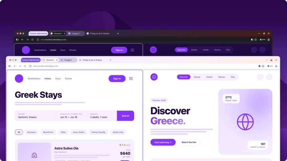 Zum kommenden Nova-Redesign des Firefox-Browsers gibt es eine erste Vorschau. (© Mozilla)