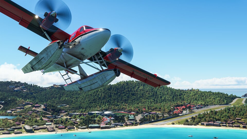 Der Schulterdecker kann entweder mit einem festen Fahrwerk oder Schwimmern (sog. Floats) ausgestattet werden.